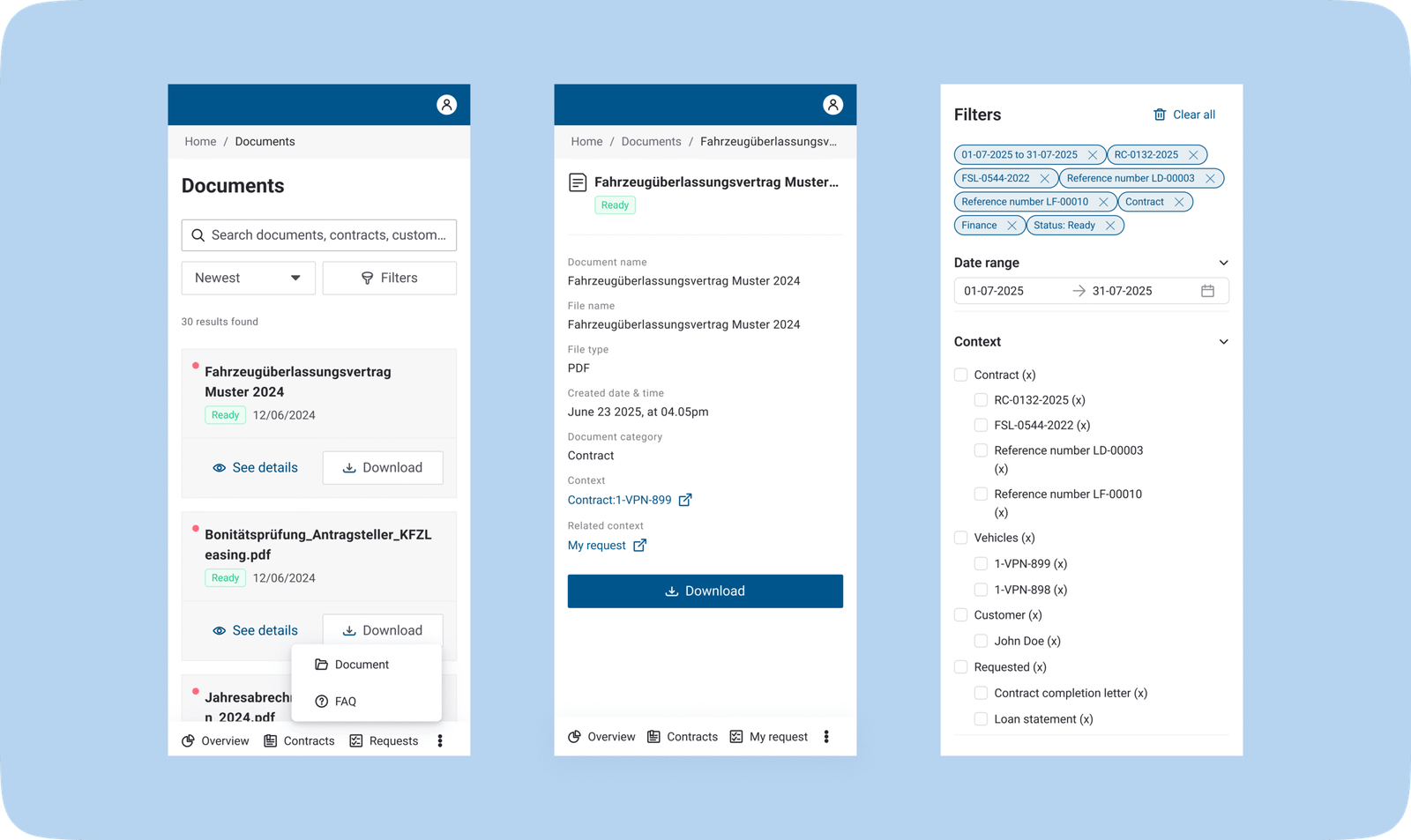 Home document mockup sofico mobile2